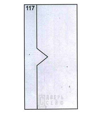 Дверь МДФ 117